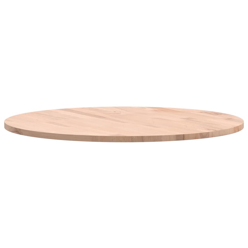 Dessus de table Ø60x1,5 cm rond bois massif de hêtre - XIOS