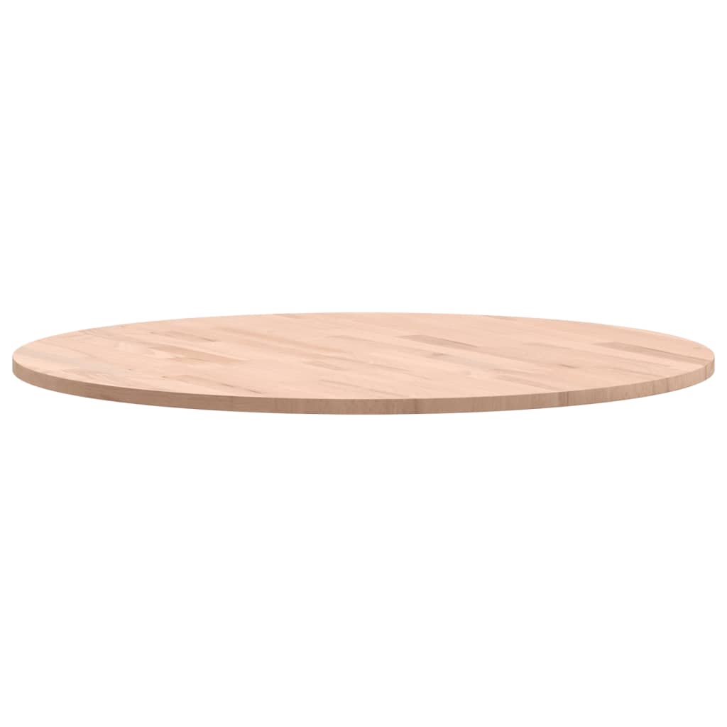 Dessus de table Ø70x1,5 cm rond bois massif de hêtre - XIOS