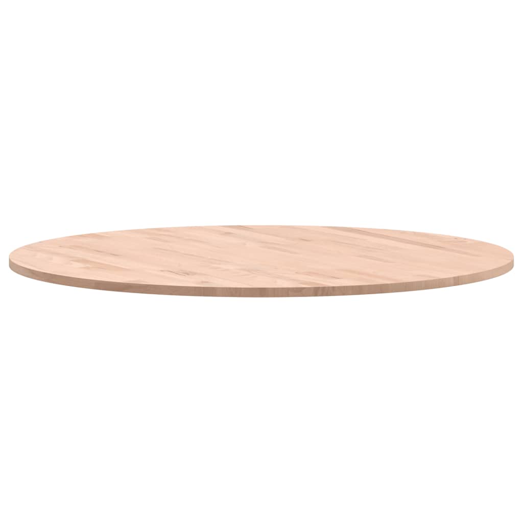 Dessus de table Ø80x1,5 cm rond bois massif de hêtre - XIOS
