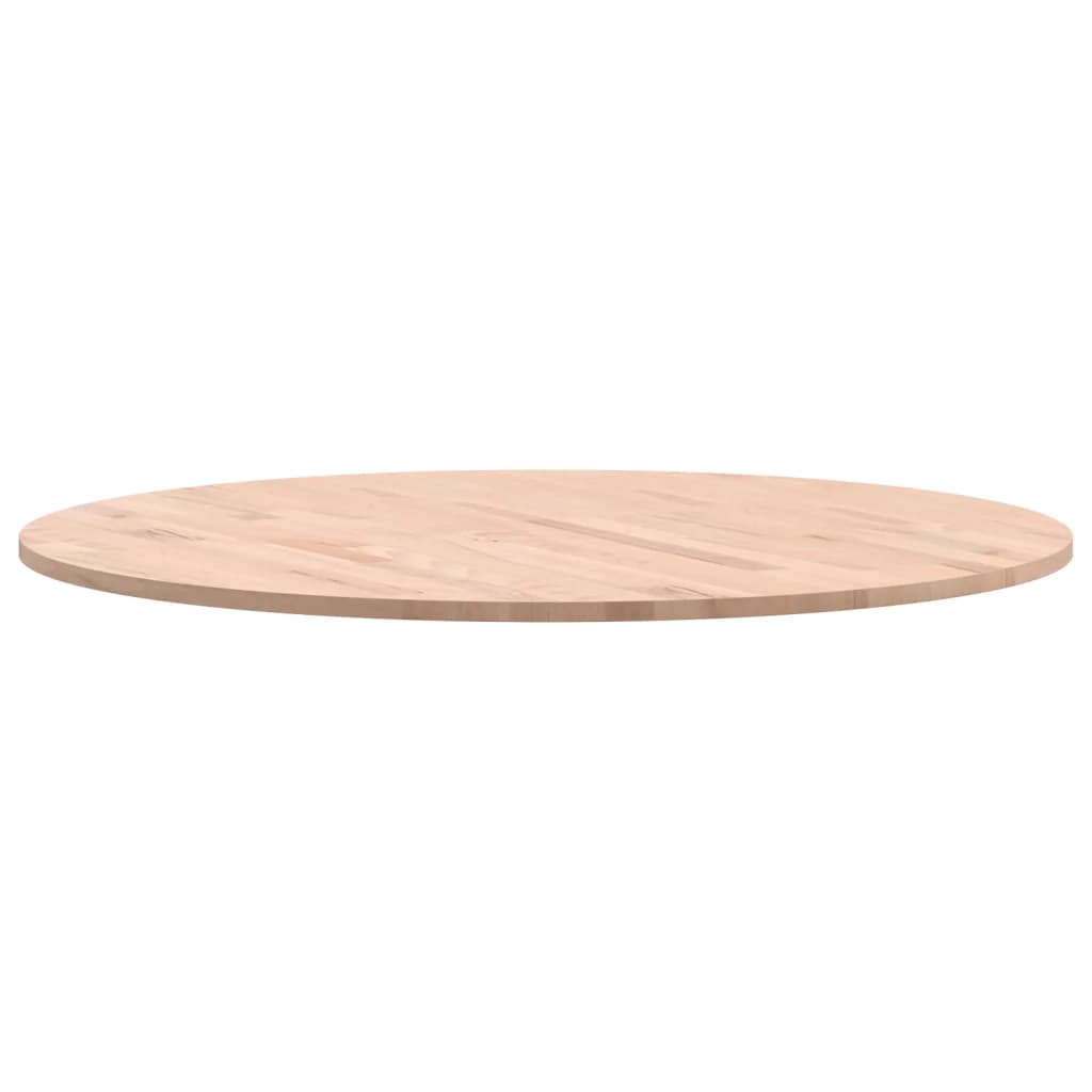 Dessus de table Ø80x1,5 cm rond bois massif de hêtre - XIOS