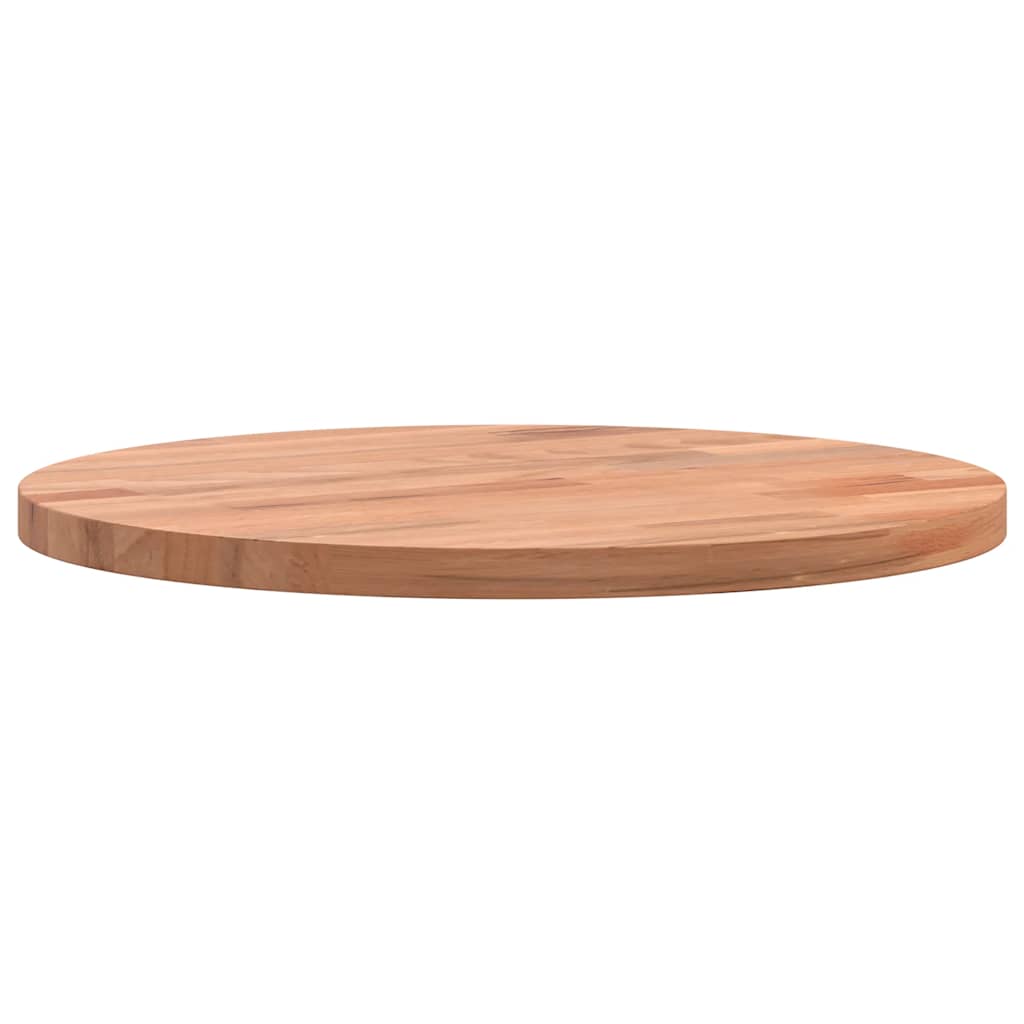 Dessus de table Ø30x1,5 cm rond bois massif de hêtre - XIOS