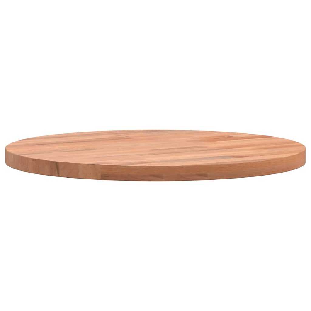 Dessus de table Ø30x1,5 cm rond bois massif de hêtre - XIOS
