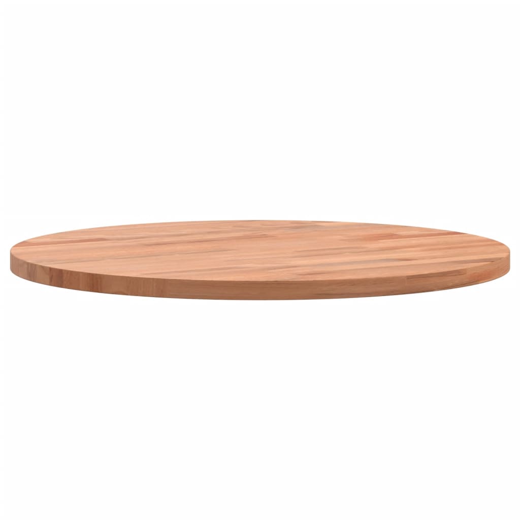 Dessus de table Ø40x1,5 cm rond bois massif de hêtre - XIOS