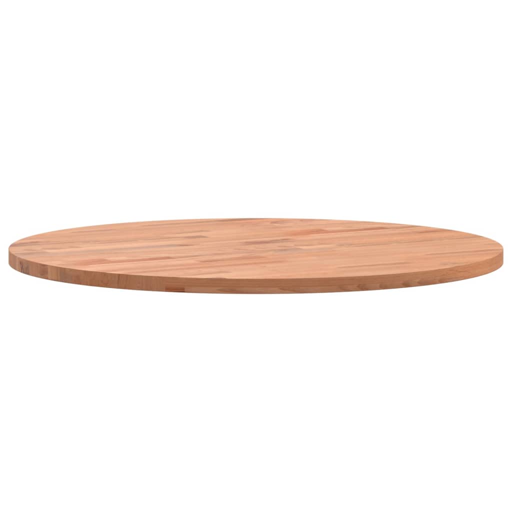 Dessus de table Ø50x1,5 cm rond bois massif de hêtre - XIOS