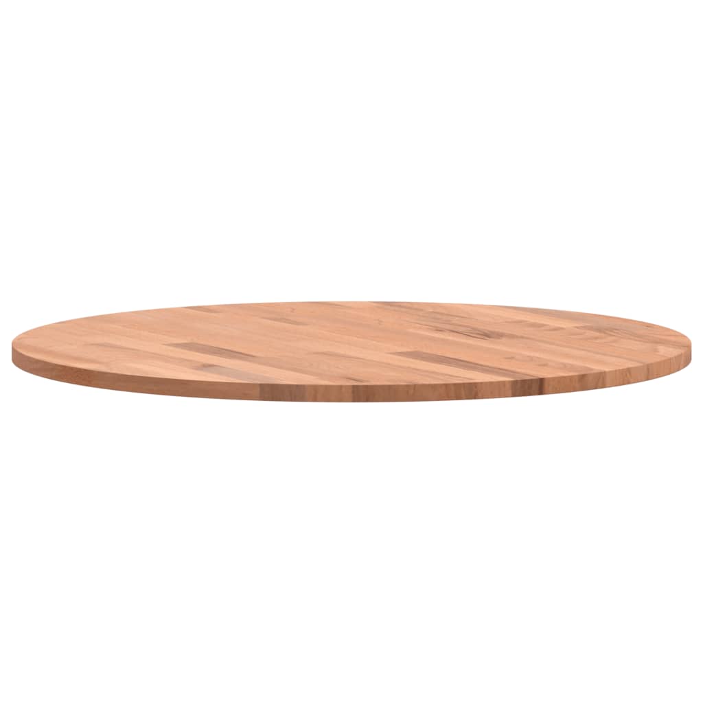 Dessus de table Ø60x1,5 cm rond bois massif de hêtre - XIOS