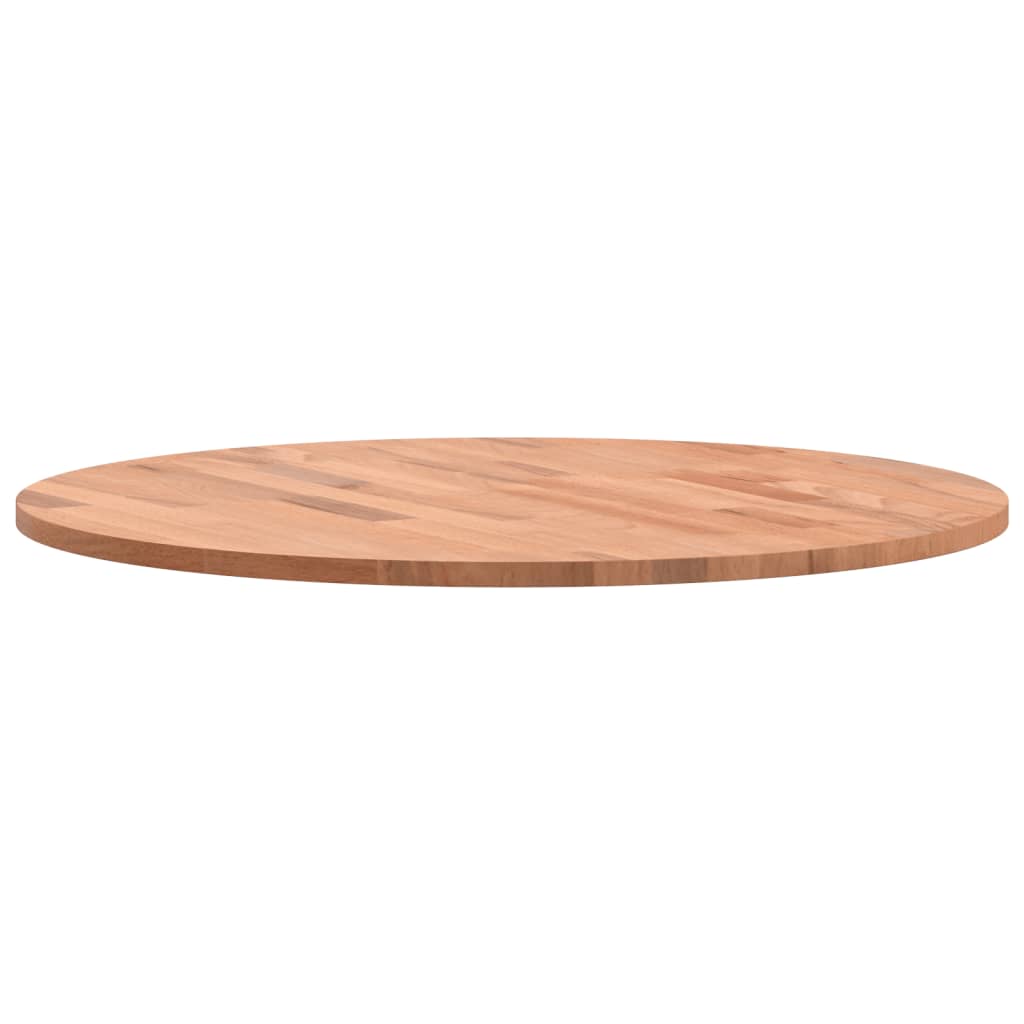 Dessus de table Ø60x1,5 cm rond bois massif de hêtre - XIOS