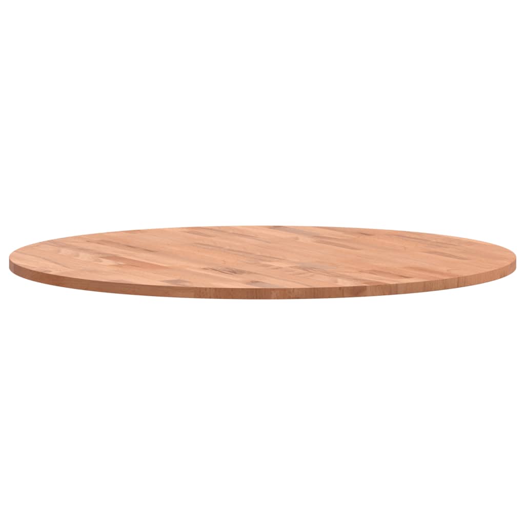 Dessus de table Ø70x1,5 cm rond bois massif de hêtre - XIOS