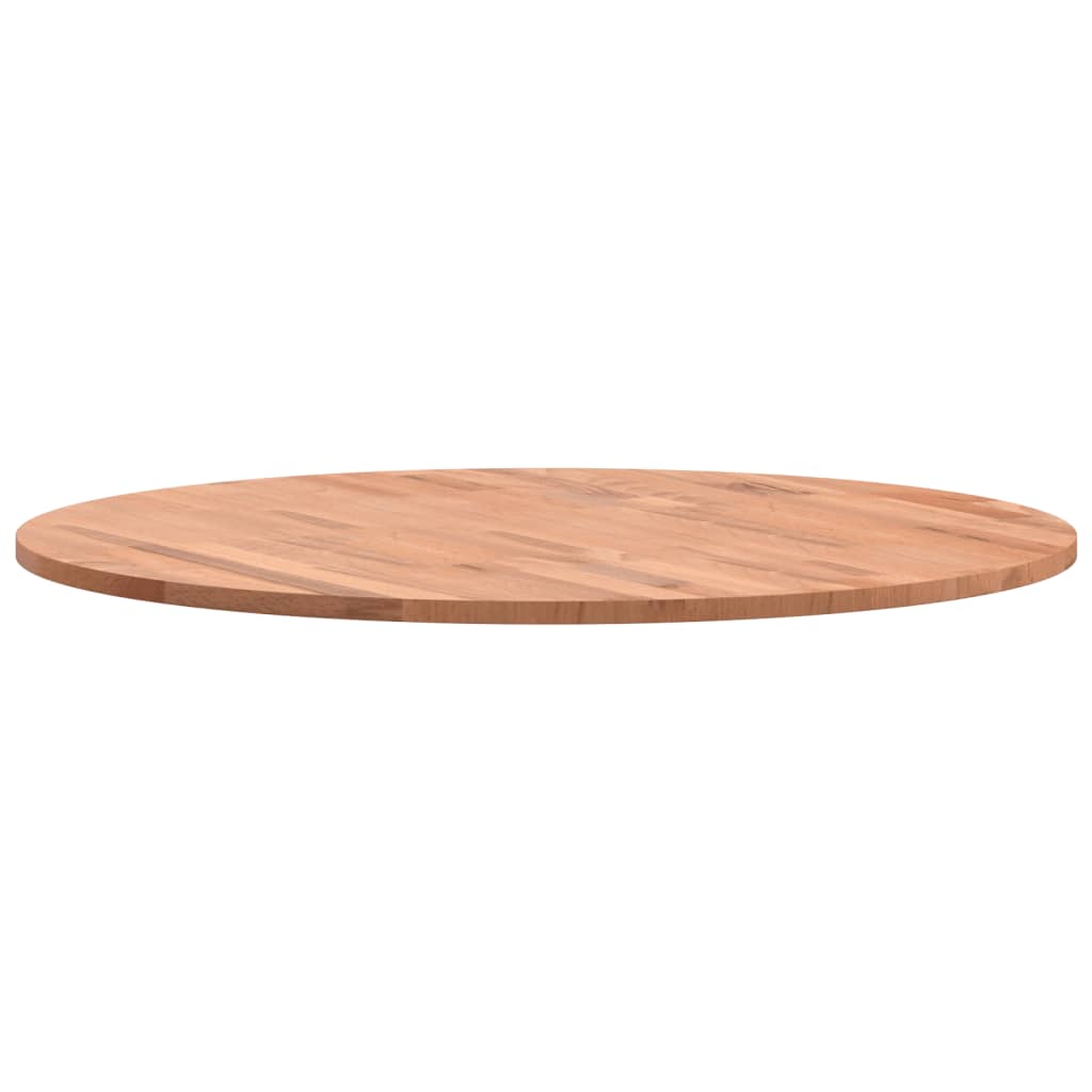 Dessus de table Ø70x1,5 cm rond bois massif de hêtre - XIOS