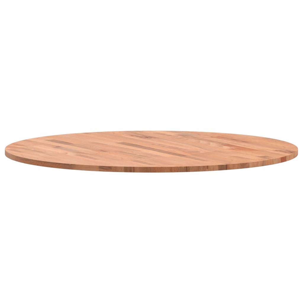 Dessus de table Ø80x1,5 cm rond bois massif de hêtre - XIOS