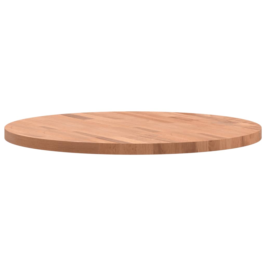 Dessus de table Ø60x2,5 cm rond bois massif de hêtre - XIOS