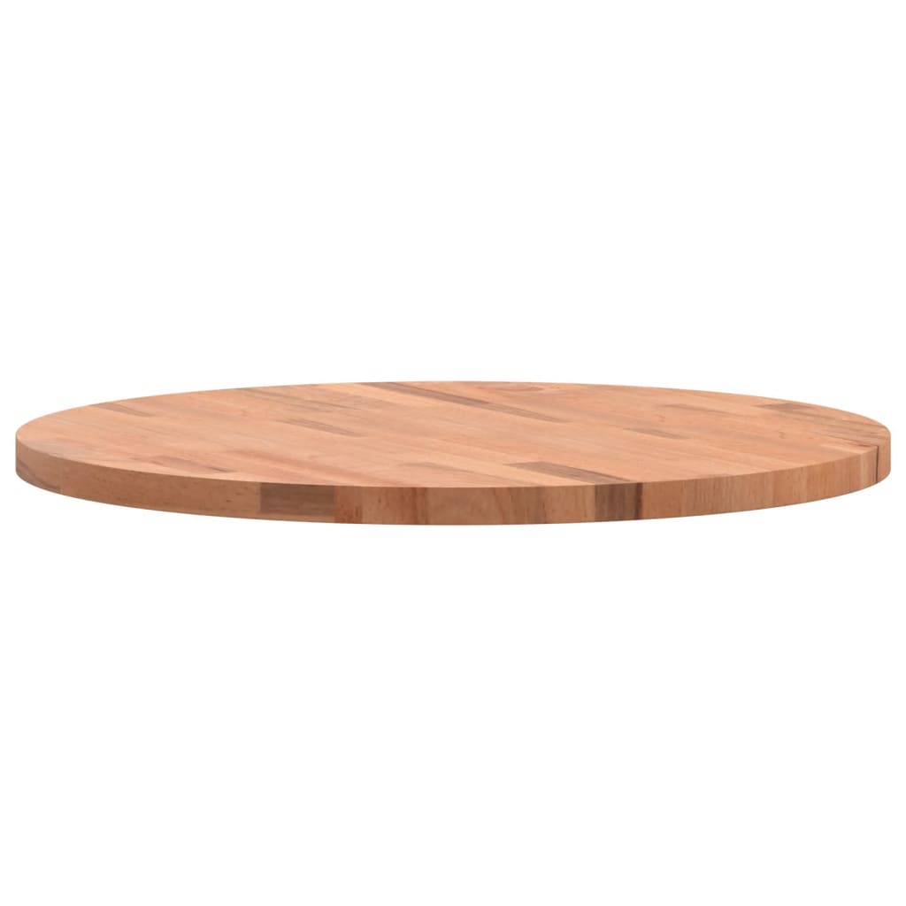 Dessus de table Ø60x2,5 cm rond bois massif de hêtre - XIOS