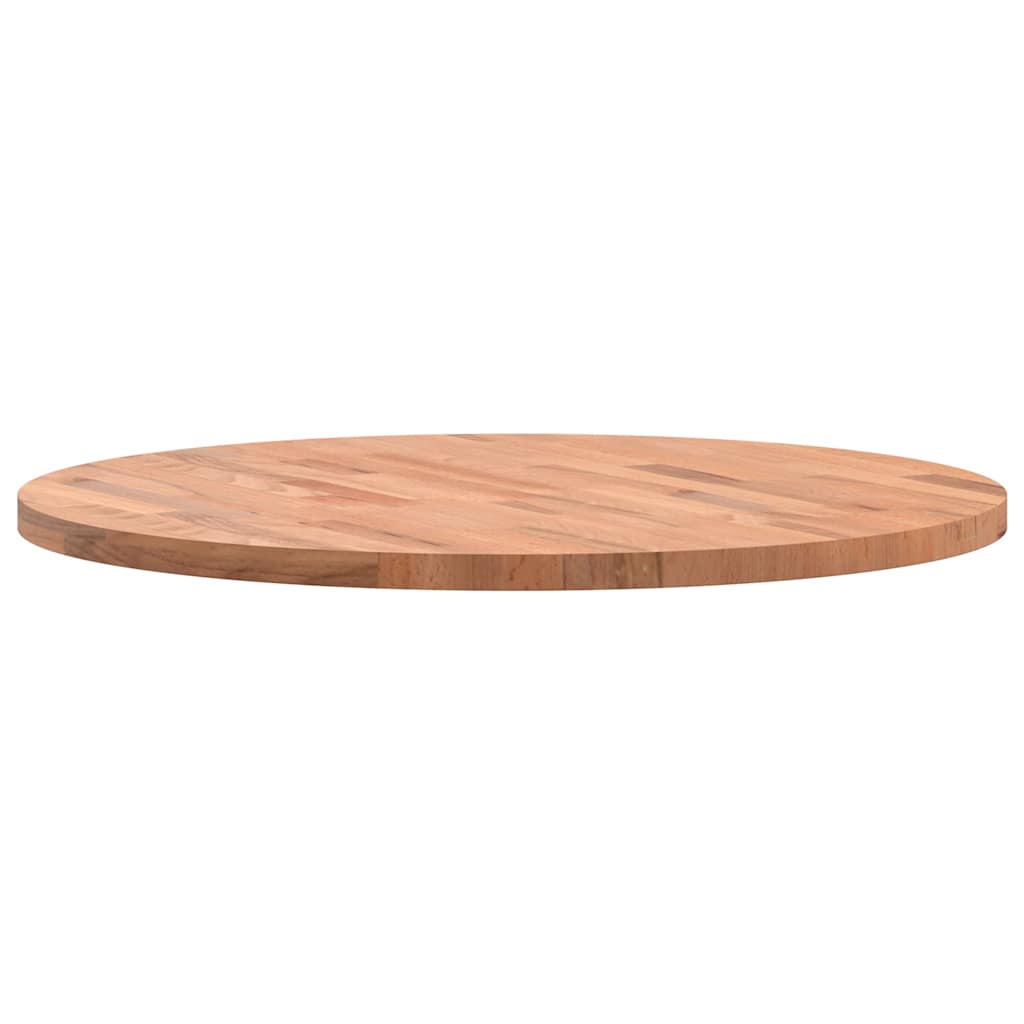 Dessus de table Ø70x2,5 cm rond bois massif de hêtre - XIOS