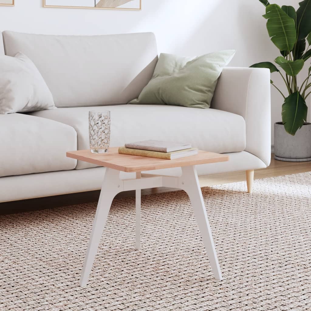 Dessus de table 40x40x1,5 cm carré bois massif de hêtre - XIOS