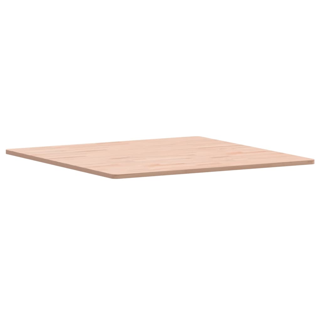 Dessus de table 80x80x1,5 cm carré bois massif de hêtre - XIOS