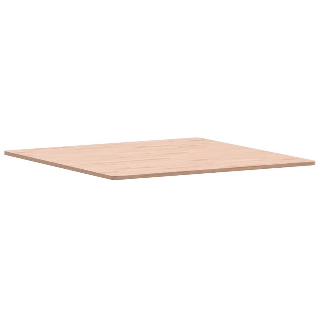 Dessus de table 90x90x1,5 cm carré bois massif de hêtre - XIOS