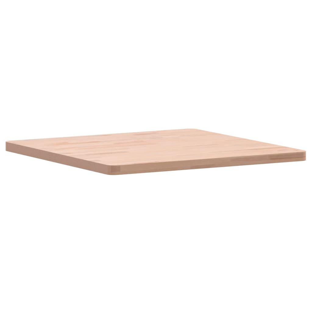 Dessus de table 60x60x2,5 cm carré bois massif de hêtre - XIOS