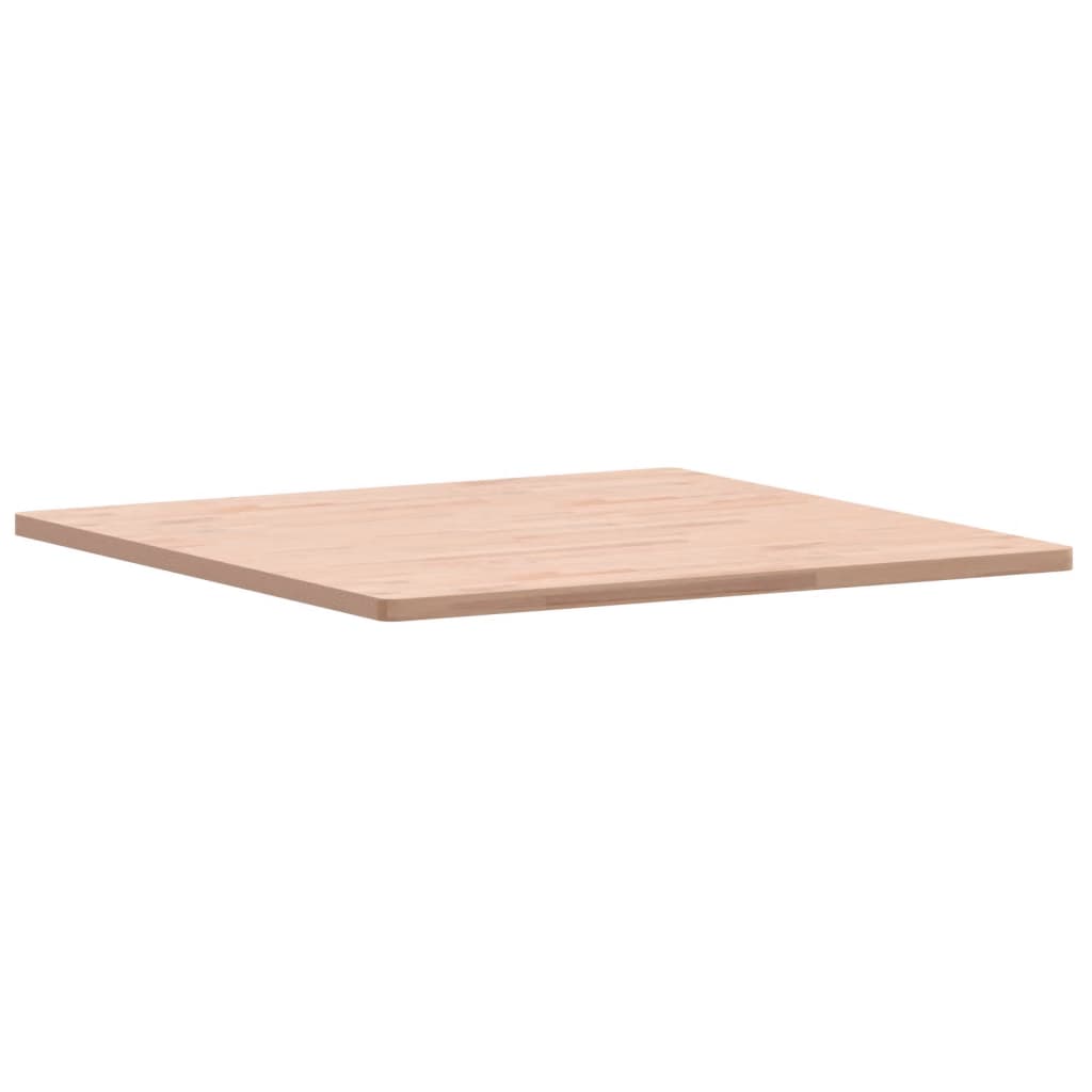 Dessus de table 90x90x2,5 cm carré bois massif de hêtre - XIOS