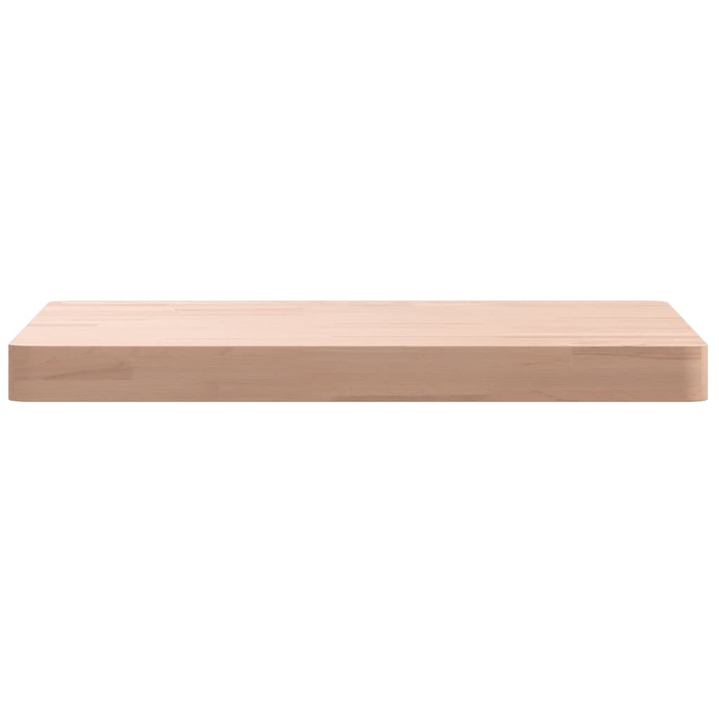 Dessus de table 50x50x4 cm carré bois massif de hêtre - XIOS