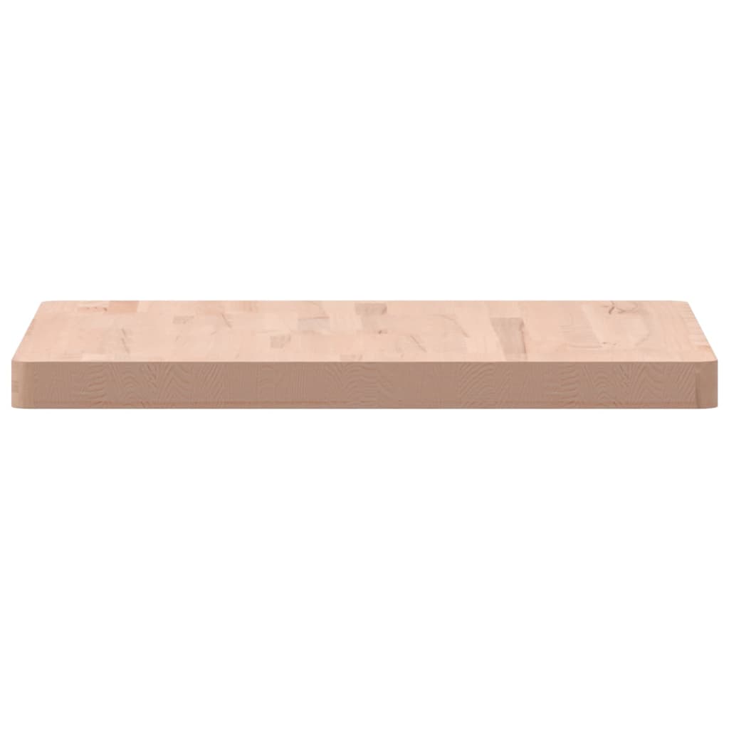 Dessus de table 60x60x4 cm carré bois massif de hêtre - XIOS