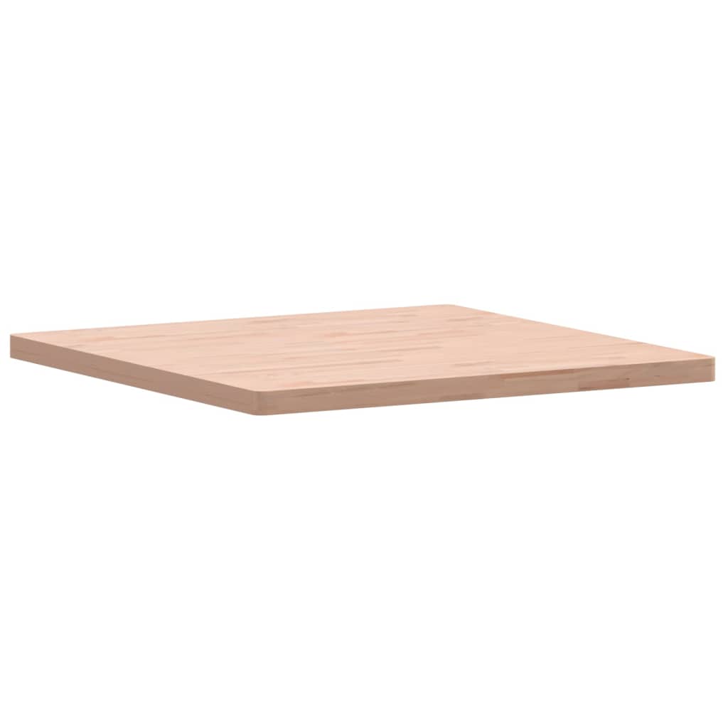 Dessus de table 90x90x4 cm carré bois massif de hêtre - XIOS