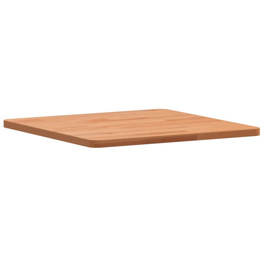 Dessus de table 40x40x1,5 cm carré bois massif de hêtre - XIOS