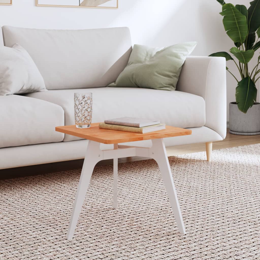 Dessus de table 40x40x1,5 cm carré bois massif de hêtre - XIOS