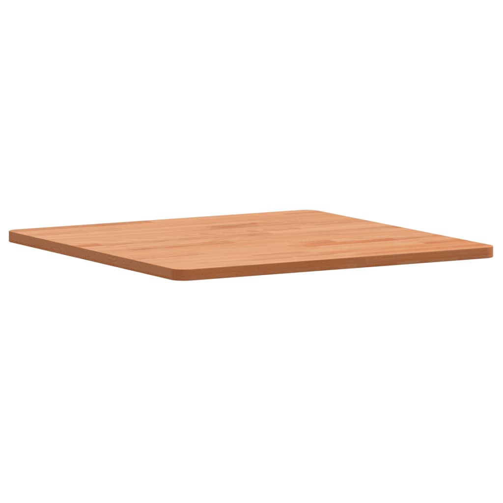 Dessus de table 50x50x1,5 cm carré bois massif de hêtre - XIOS