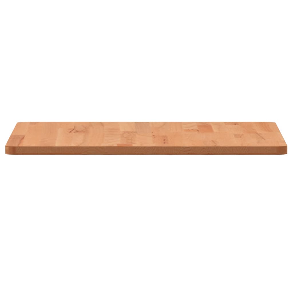Dessus de table 50x50x1,5 cm carré bois massif de hêtre - XIOS