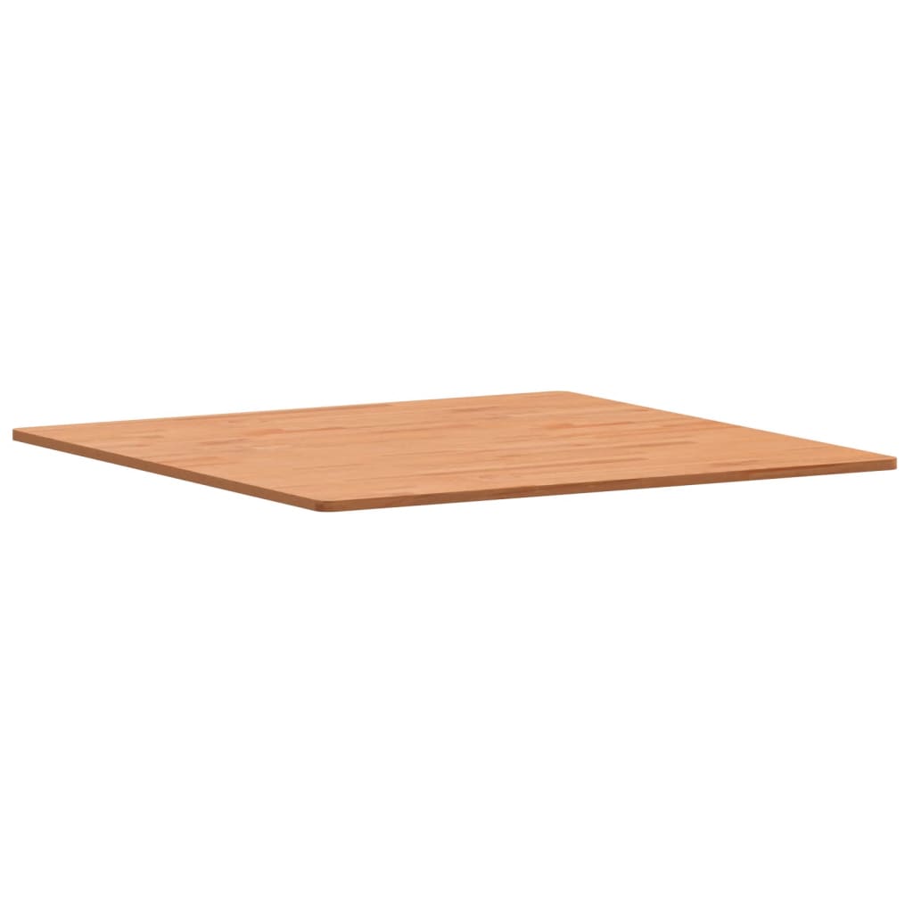 Dessus de table 90x90x1,5 cm carré bois massif de hêtre - XIOS