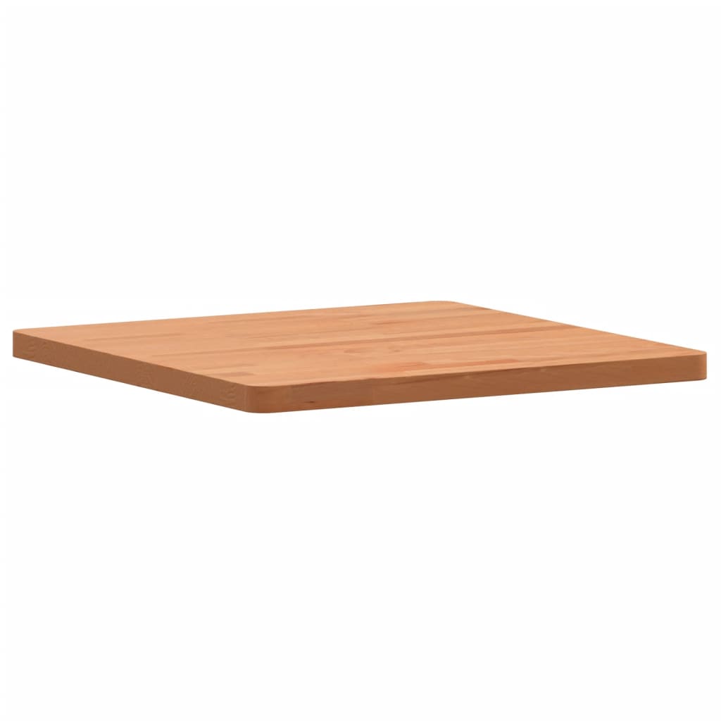 Dessus de table 50x50x2,5 cm carré bois massif de hêtre - XIOS