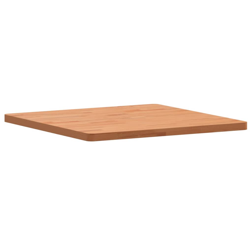Dessus de table 60x60x2,5 cm carré bois massif de hêtre - XIOS