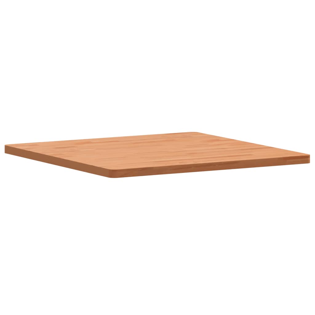 Dessus de table 70x70x2,5 cm carré bois massif de hêtre - XIOS