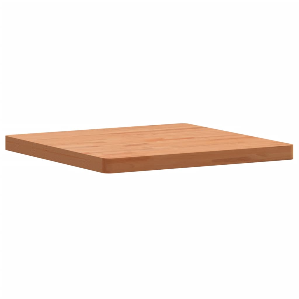 Dessus de table 60x60x4 cm carré bois massif de hêtre - XIOS