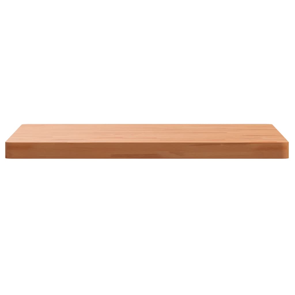 Dessus de table 70x70x4 cm carré bois massif de hêtre - XIOS