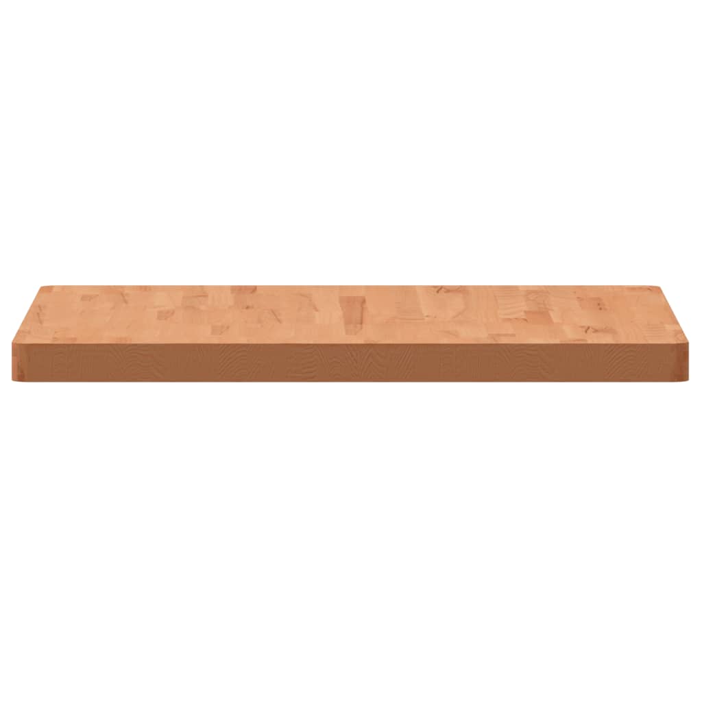 Dessus de table 70x70x4 cm carré bois massif de hêtre - XIOS