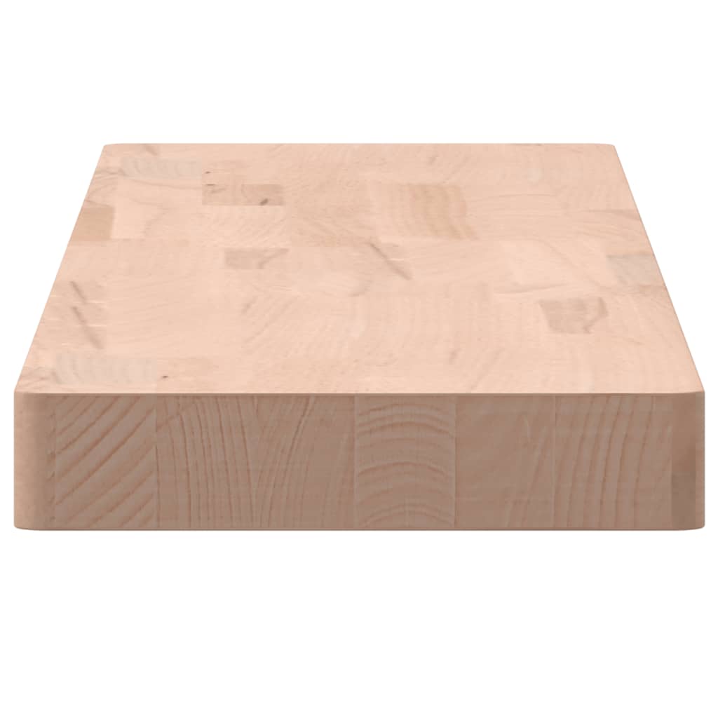 Étagère murale 100x20x4 cm bois massif de hêtre - XIOS