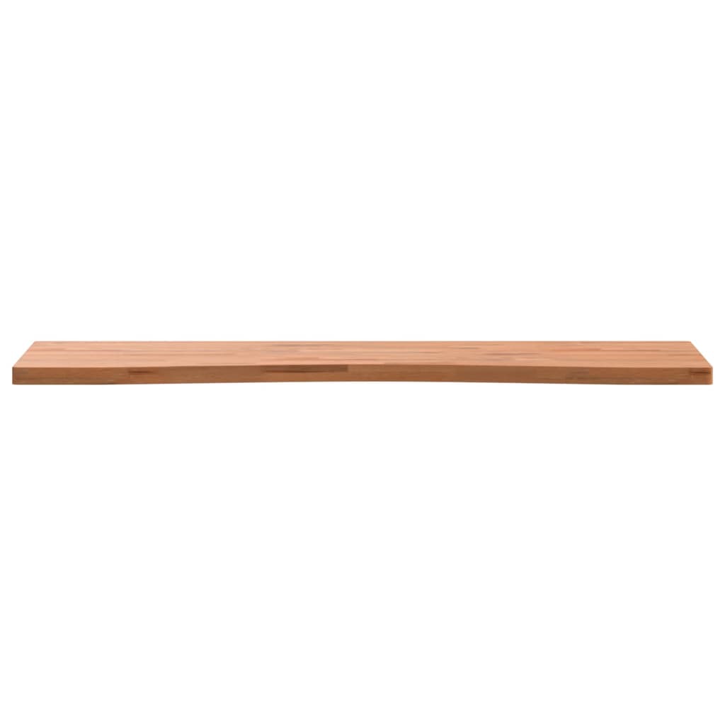 Dessus de bureau 100x(45-50)x2,5 cm bois massif de hêtre - XIOS