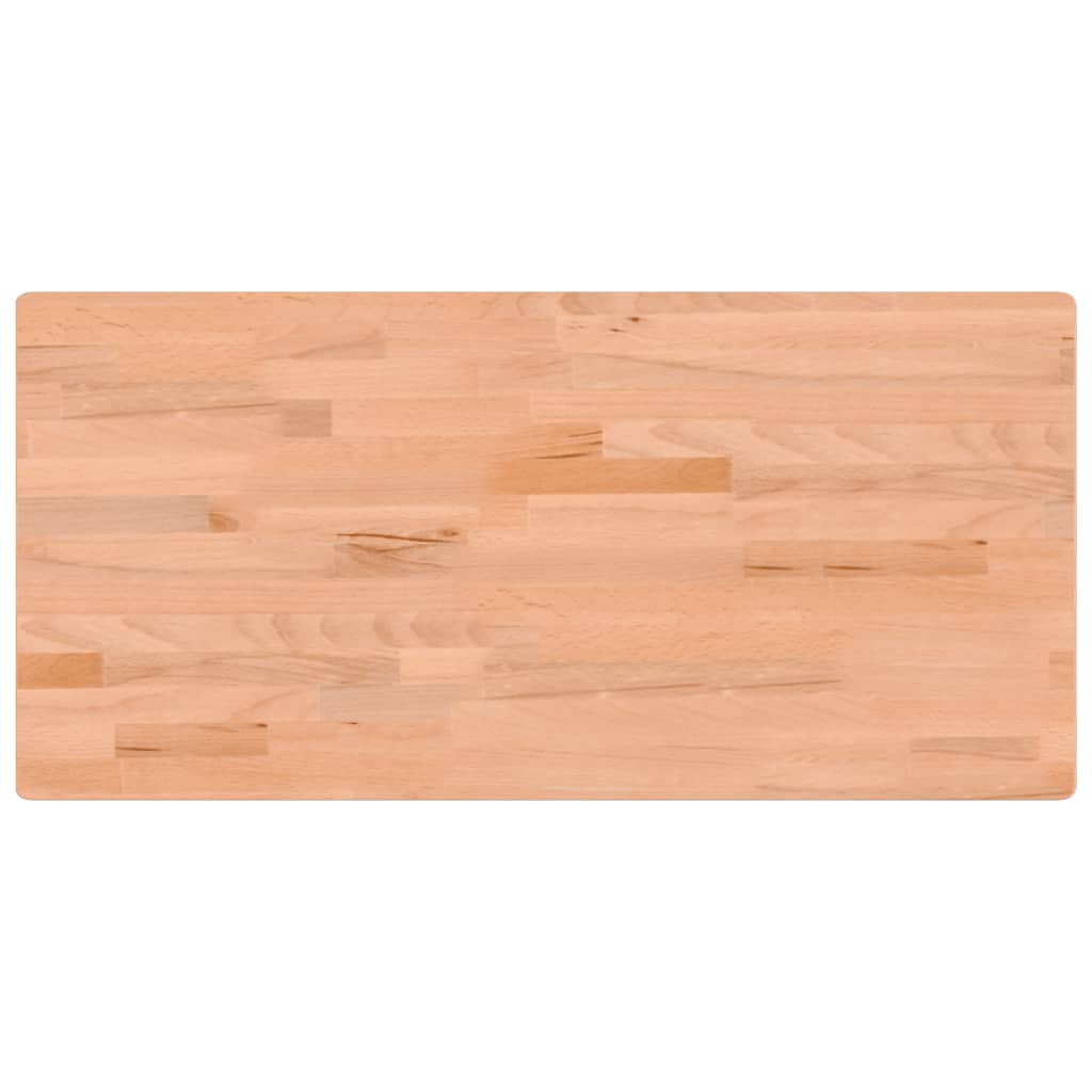 Dessus de bureau 115x55x2,5 cm bois massif de hêtre - XIOS