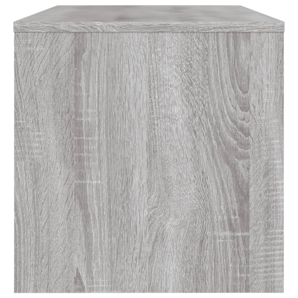 Meuble TV sonoma gris 120x34x37 cm bois d'ingénierie - XIOS