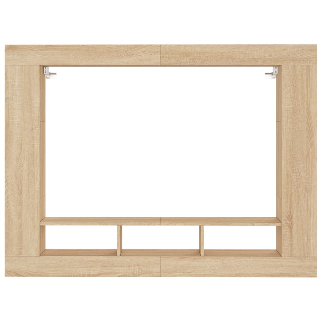 Meuble TV chêne sonoma 152x22x113 cm bois d'ingénierie - XIOS