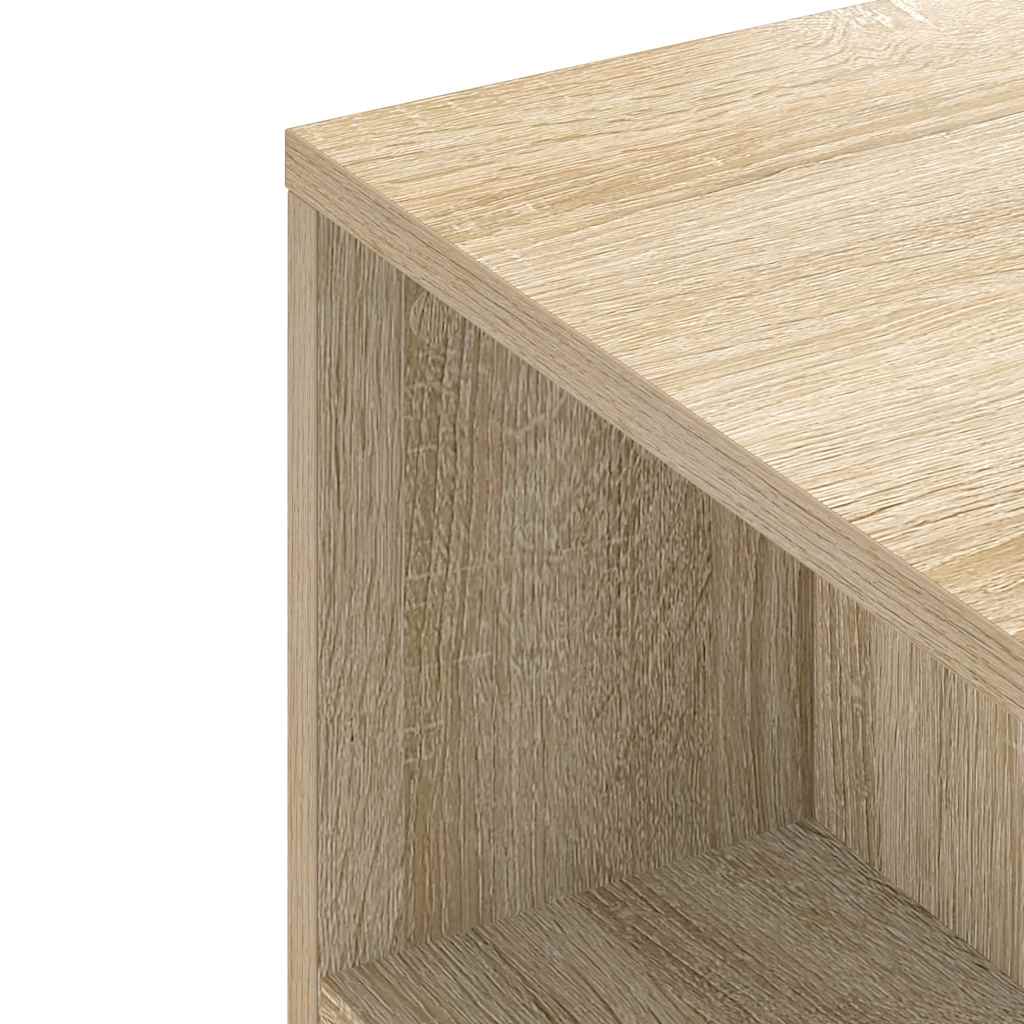 Meubles TV chêne sonoma 102x34,5x43 cm bois d'ingénierie