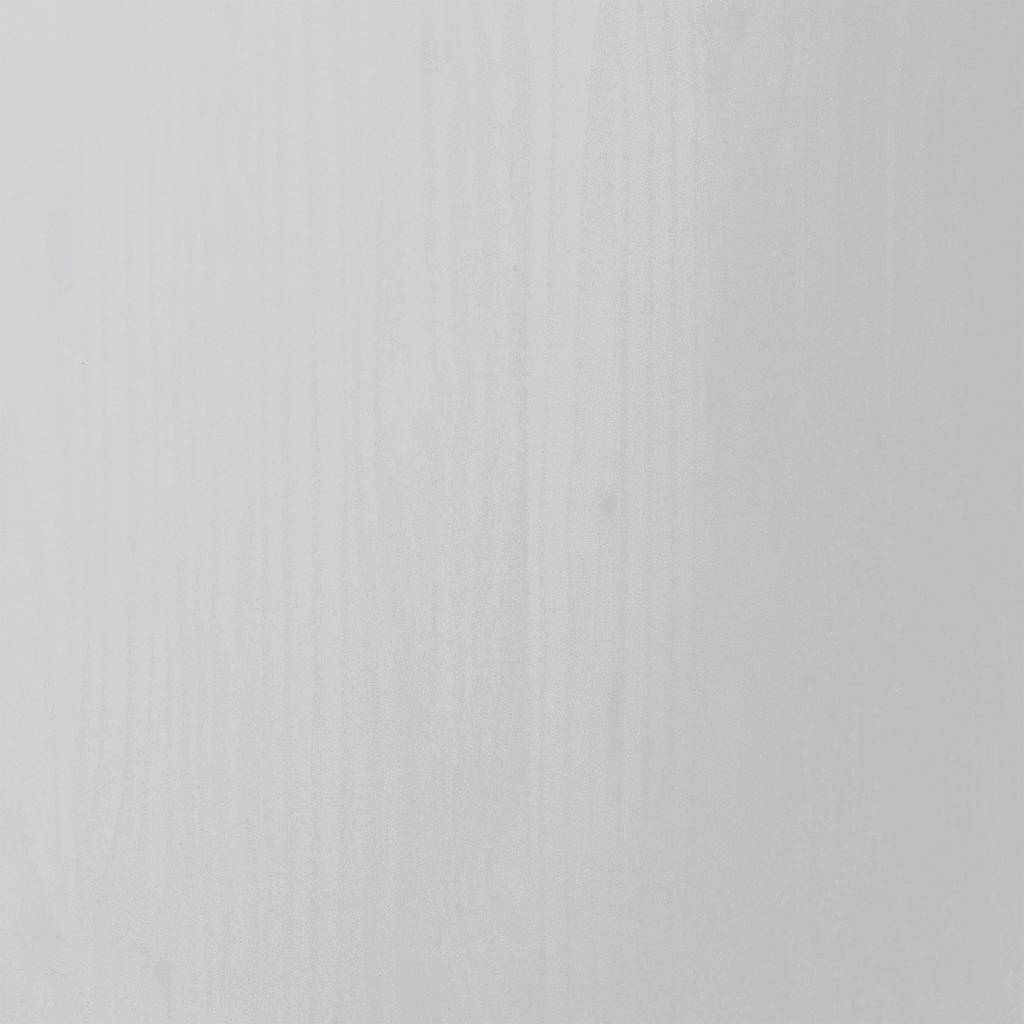 Armoire roulante avec tiroirs MOSS blanc bois de pin solide - XIOS