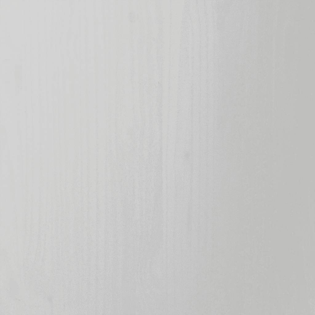 Armoire roulante avec tiroirs MOSS blanc bois de pin solide - XIOS