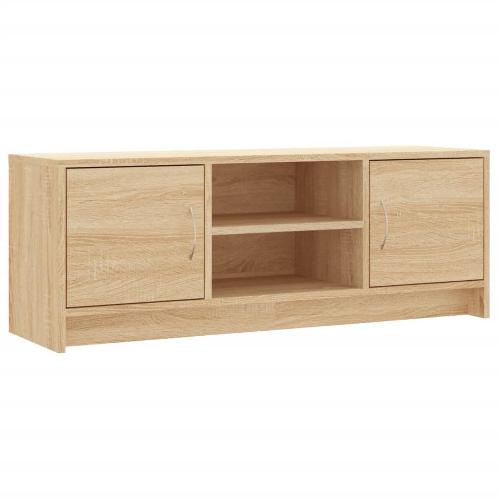 Meuble TV chêne sonoma 102x30x37,5 cm bois d'ingénierie - XIOS