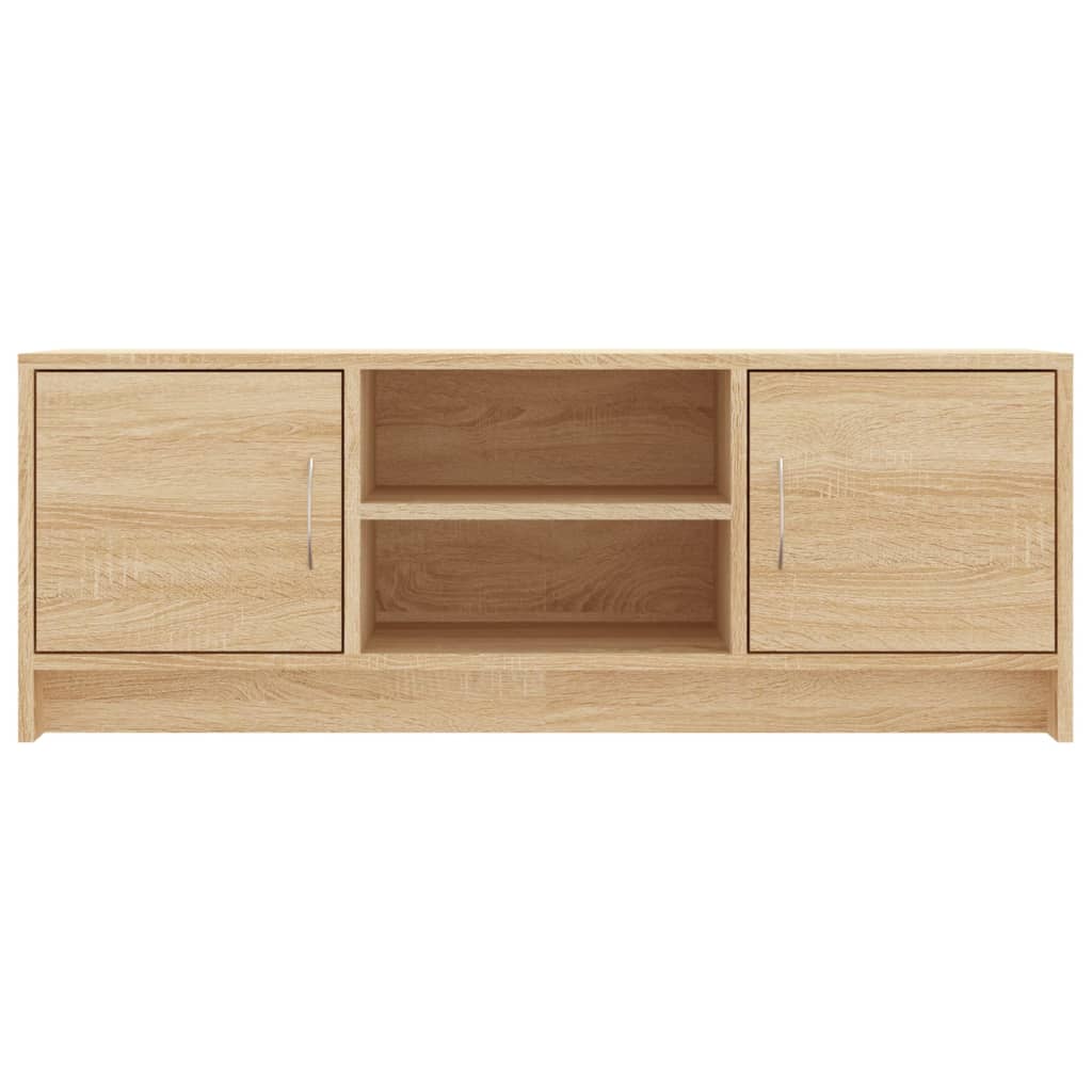 Meuble TV chêne sonoma 102x30x37,5 cm bois d'ingénierie - XIOS