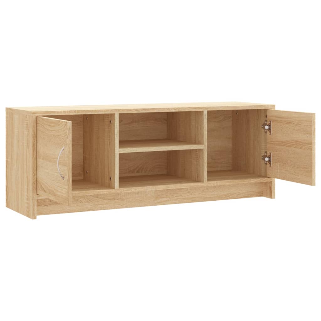 Meuble TV chêne sonoma 102x30x37,5 cm bois d'ingénierie - XIOS