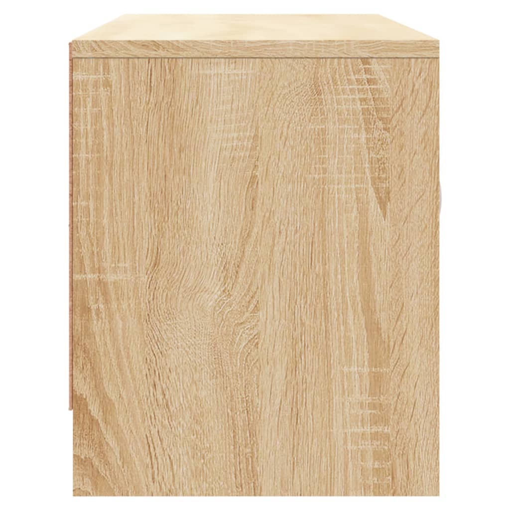 Meuble TV chêne sonoma 102x30x37,5 cm bois d'ingénierie - XIOS