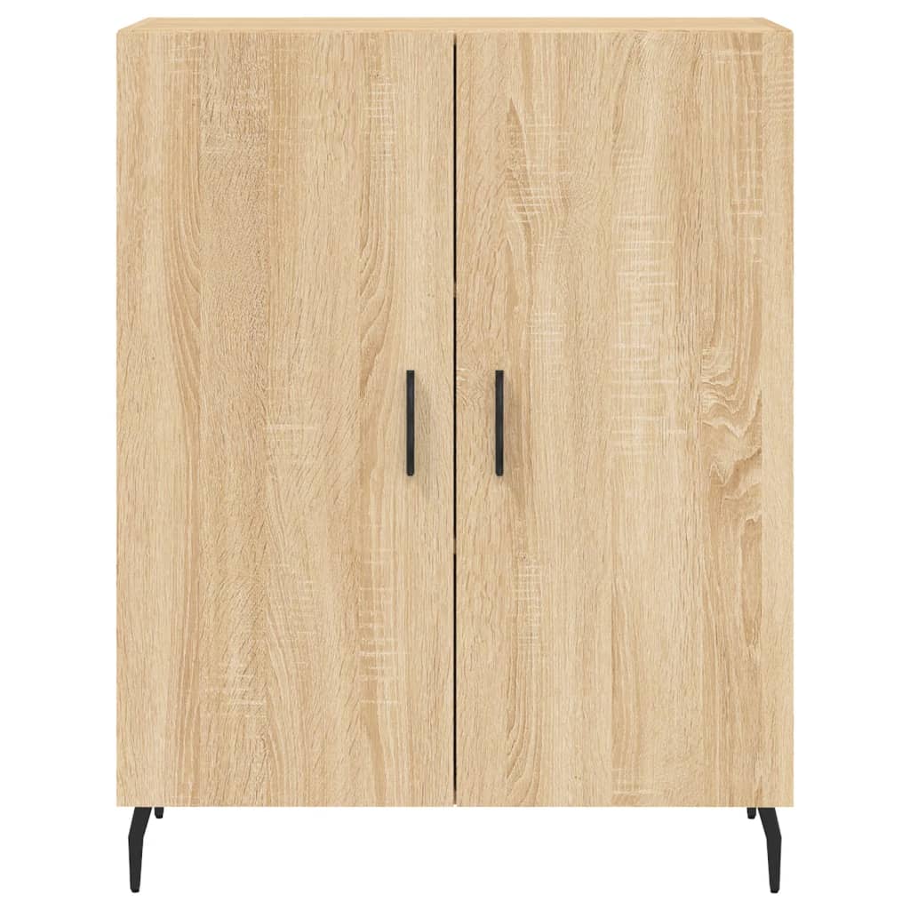 Buffet haut Chêne sonoma 69,5x34x180 cm Bois d'ingénierie - XIOS