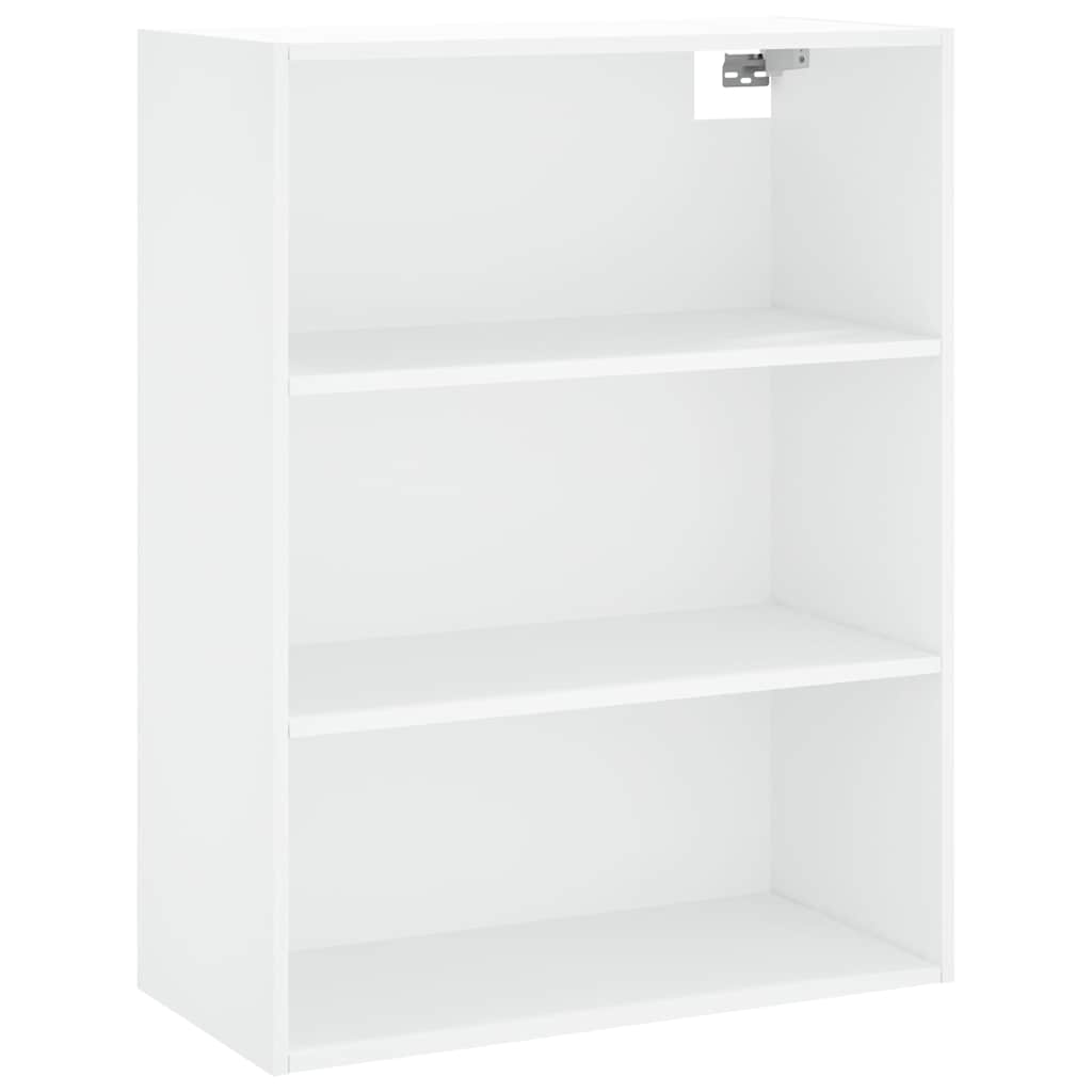 Buffet haut Blanc 69,5x34x180 cm Bois d'ingénierie - XIOS