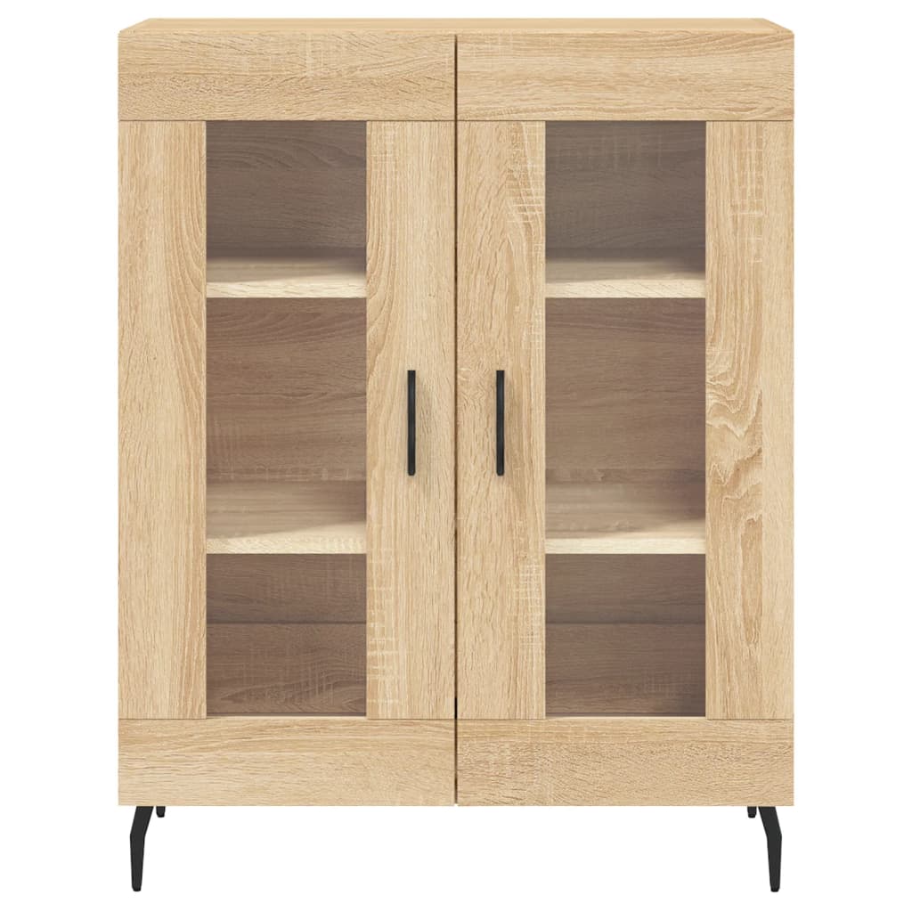 Buffet haut Chêne sonoma 69,5x34x180 cm Bois d'ingénierie - XIOS